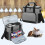 Sac de transport CURMIO pour cafetière Keurig K-Mini – Gris 1