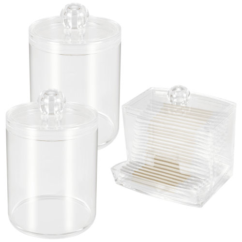 Διανομέας αποθήκευσης μπατονέτας Quaqdae Qtip Holder, διαφανής θήκη μπατονέτας από 1