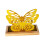 Porte-serviettes papillon en bois et fer 1