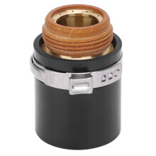 Plasma Cutter Consumables, Ceramic Retaining Nozzle Cap, Corrosion Resistance For Cutting Machine Industrial Application