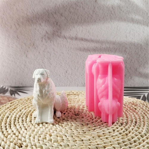 3D-Hunde-Silikonform – 1 Stück 2