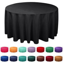 63-palcový okrúhly jednorazový obrus PEVA