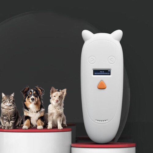 Compacts Pet Microchips Detectors with Display Pigs Rechargeable Reader for Dog Cats Pigs 1