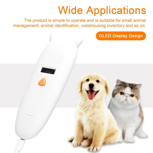 Compacts Pet Microchips Detectors with Display Pigs Rechargeable Reader for Dog Cats Pigs 2