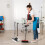 Recogedor de acero inoxidable con mango extendido 2