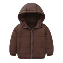 Cappotto invernale per bambini, piumino per bambini con tasca, cerniera, cappuccio, maniche lunghe, giacca antivento per bambini, cappotto invernale
