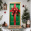 Capa de Natal para Porta 70x35 Polegadas para Uso Interno e Externo 1