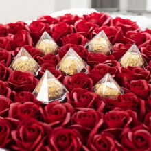 Lot de 10 mini boîtes transparentes pour chocolats, emballages pour truffes et bonbons, cadeaux de Saint-Valentin, décorations de mariage et de
