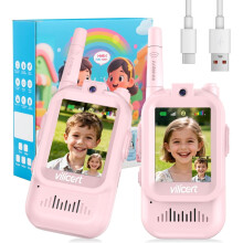 Video walkie talkie con schermo (confezione da 2)