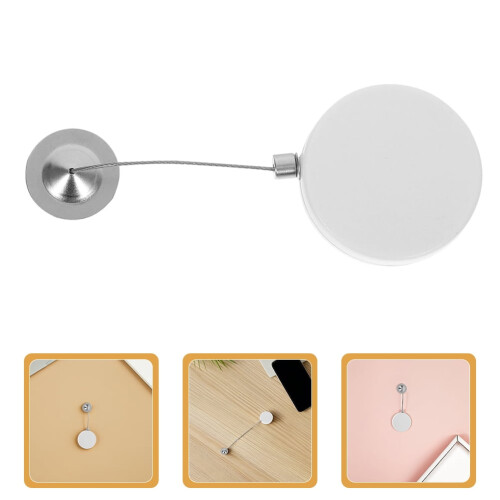 Cable Lock Small Anti White 1Pack For Glasses And Earphone
