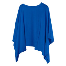 Lenço Pashmina Feminino – Xale Leve e Macio para Casamento, Viagem, Noite e Festa – Lenço Elegante para Todas as Estações Azul Escuro P