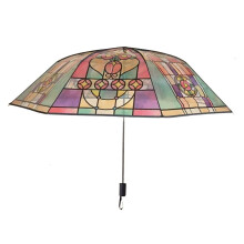 Guarda-chuva bolha grande e transparente para casamento, cerimônia, igreja, vidro, guarda-chuva transparente com haste, presente.