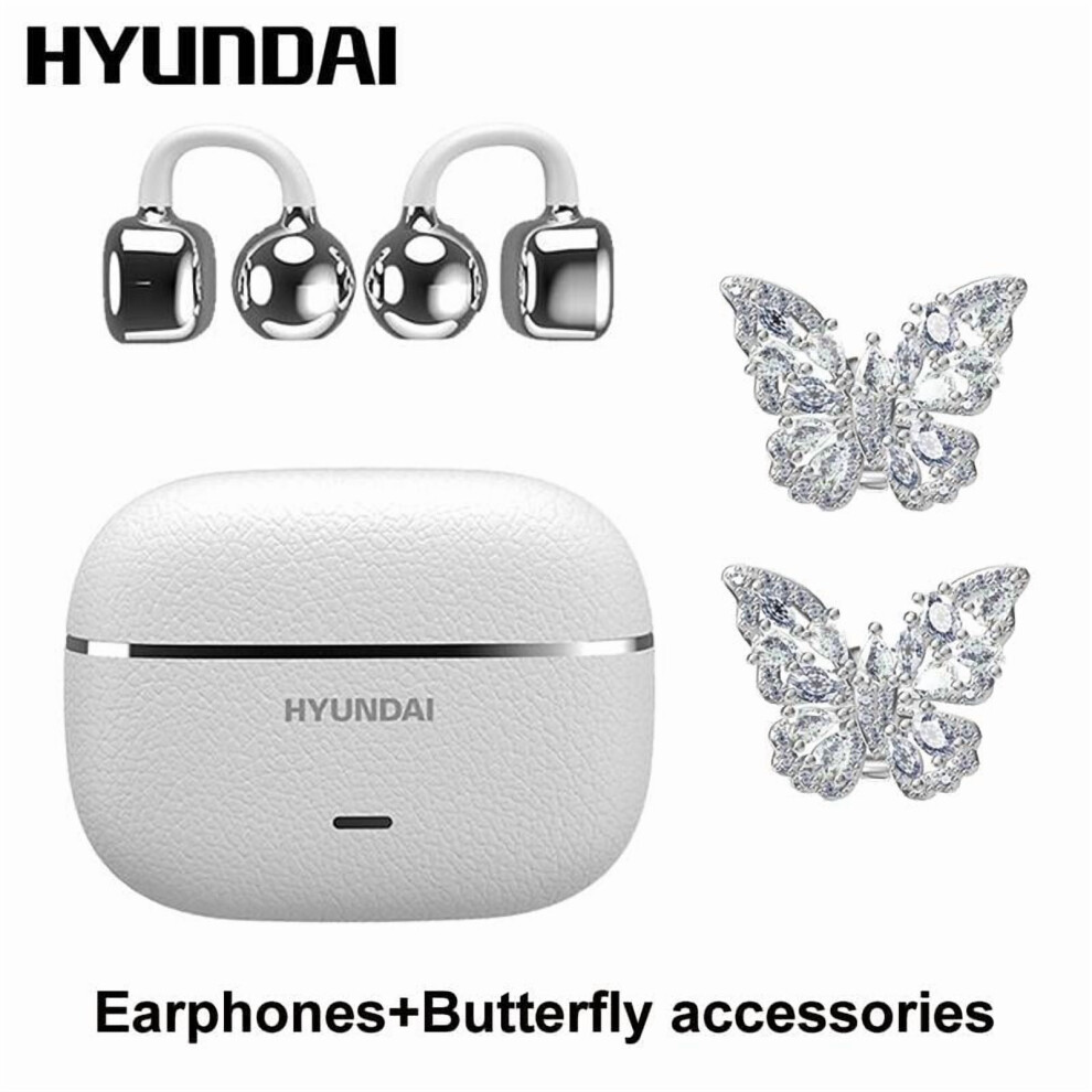 Hyundai C03 Clip-On Wireless Headphones, Bluetooth 6.0, Dt6.0 Pulse Tech, 360 Acs Sound, Ipx5 Waterproof 9181073344169