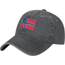 Staat Muskogee (Florida, 1799-1803) Baseballpet voor mannen en vrouwen, verstelbaar, vintage, 100% gewassen katoen, dad hat