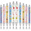 Kuglepenne Ball Theme 1mm sort blæk 10-pak 7