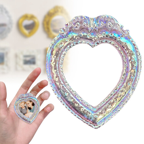 Μίνι κορνίζες από ρητίνη για DIY έκθεση κοσμημάτων, φωτογραφίες και φωτογραφίες