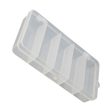 Double Deck Fishing Baits Storage Case with Removable Trays for Saltwater and Freshwaters Fishing