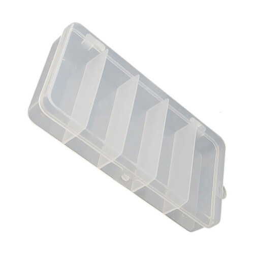 Fishing Bait Storage Case Double Deck with Removable Trays