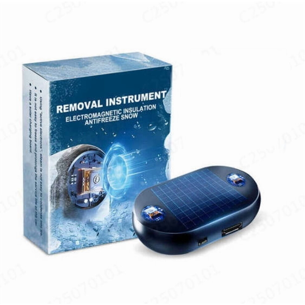 Electromagnetic Car Snow Removal Device, Anti-Freeze Defroster For Windshield Â Compatible With Most Vehicles (1 Pcs) Light 9485826514558