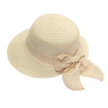 Zomerhoeden voor dames, brede Bongrace damesstrohoed, strandhoed voor kleine meisjes, zonnekapje, opvouwbare dameshoed.