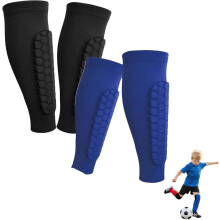 Shin Defender Shin Guards Kids, Shindefender Shin Guards Sleeves, for Soccer Ski Youth