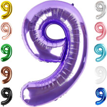 Ballon chiffre 101 cm pour décorations d'anniversaire, grand ballon chiffre en aluminium, ballon géant en mylar pour garçon, fille, femme, homme