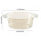 Transparent plastic washbasin for home dormitory use 2