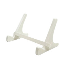 Ergonomische houder voor mechanische toetsenborden met instelbare hoek en hoogte.