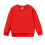 Felpa a maniche lunghe in cotone con inserti patchwork per bambini e bambine, modello casual e comodo, Z01Rosso, 6-7 anni 1