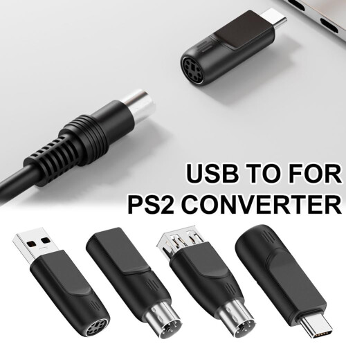 Adaptér PS/2 na USB pro klávesnici a myš 2