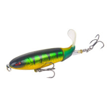 2 ks 10 cm/14 cm umelá vodná rybárska návnada Whopper Lure vykonáva plynulé otáčanie chvostového vybavenia
