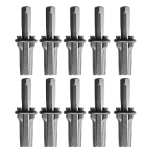 10 Pack Heavy Duty Wedge & Shims 5/8 Inch Plug & Wedge Concrete Rock Stone Splitter Hand Tool