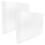 2Pcs White High Density Polyurethane Foam Sheets Protective Foam Pads for Phone 1