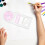 Righello in plastica rosa per disegno geometrico, ideale per matematica e design artistico. 4