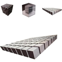 Stickers muraux stéréoscopiques 3D Impossible Corners, stickers cubiques décoratifs pour salon ou bureau