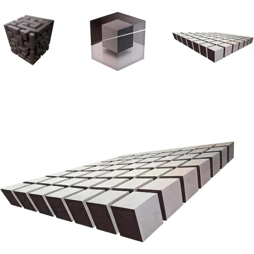 Impossible Corners3D Στερεοσκοπικά Αυτοκόλλητα Τοίχου, Αυτοκόλλητα Κύβου, Διακόσμηση