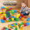 Electric Train Set with 3D Modular Track Cubes 2