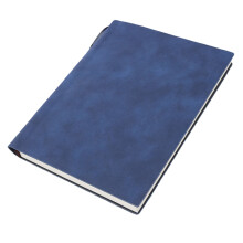 A5 Soft leren notitieboek met pennenlus – Dik zakelijk notitieboek voor vergaderingsnotities, dagelijkse planning en werkorganisatie, geschikt voor