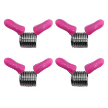 Set of 4 Jewelry Bead Stopping Bead Holders Jewelry Making Tool Alloy Texture Suitable for Beading and Crafting