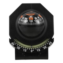 Car Compass Vehicle Marine Compass Ball With Bottom Dash Mount Auto Interior Accessories For Navigation Hiking Direction Guidance