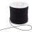 0,8 mm schwarze Nylon-Perlschnur, 90 m 1