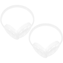 2Pcs Earmuff Headband Holder Plastic for Winter Use General Users