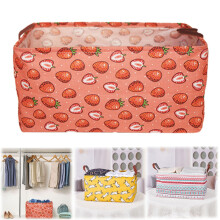 Boîte de rangement pliable, panier de rangement à fraises 35,5 x 25,5 x 20 cm, pour la maison et le bureau. Décoration
