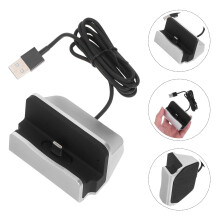 Βάση φόρτισης κινητού USB C, μαύρη, 1 σετ