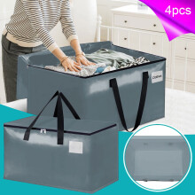 Sacs de rangement pliables ultra-résistants, gain de place et imperméables – Idéaux pour les déménagements, les vêtements, les couvertures et