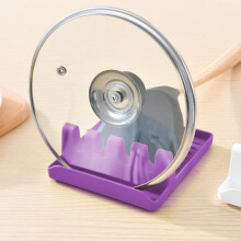 Porte-couvercles de casseroles - Organisateur de comptoir pliable, rangement de cuisine peu encombrant, égouttoir à ustensiles pour cuillères et