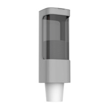 Wall Mounted Paper Cup Dispenser | Pull Type Holds 35-40 Cups | Fits 3oz 5oz Small Disposable Plastic Cups | For Home Office Gym Bathroom Kitchen Use