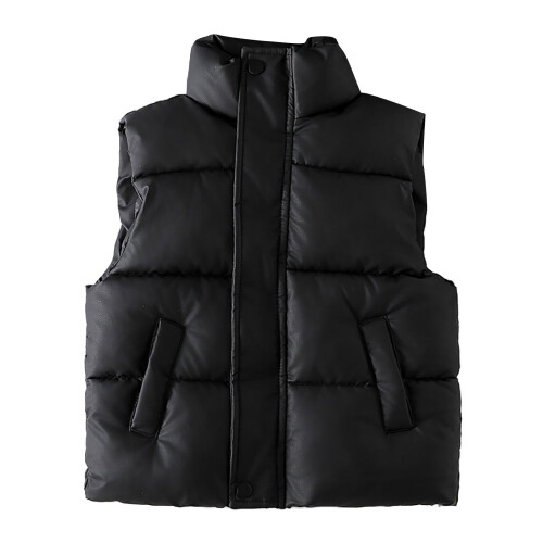 Γιλέκο Puffer για κορίτσια, αμάνικο, ελαφρύ, πανωφόρι, μπουφάν και γιλέκα, γιλέκα για