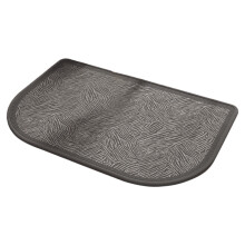 Tapete para banheiro com base de borracha, tecido absorvente, 28 cm x 50 cm, 13 modelos – Não lavável, cabe embaixo da porta