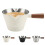 Espressotasse aus Edelstahl mit Holzgriff, 200 ml 1